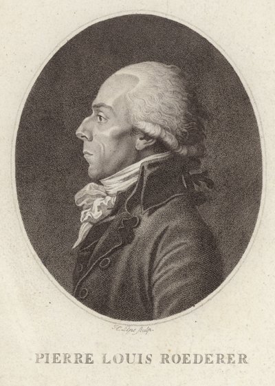 Portrait de Pierre Louis Roederer - Jean Urbain Guerin